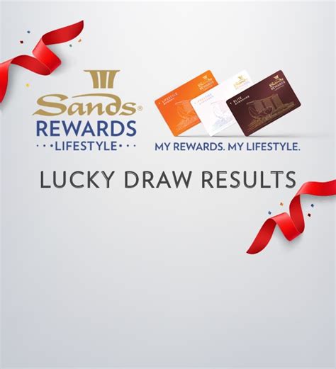 mbs lucky draw results|[SANDS REWARDS LIFESTYLE] 25 lucky .